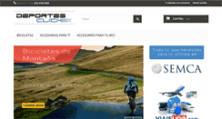 Desktop Screenshot of deportesclick.com